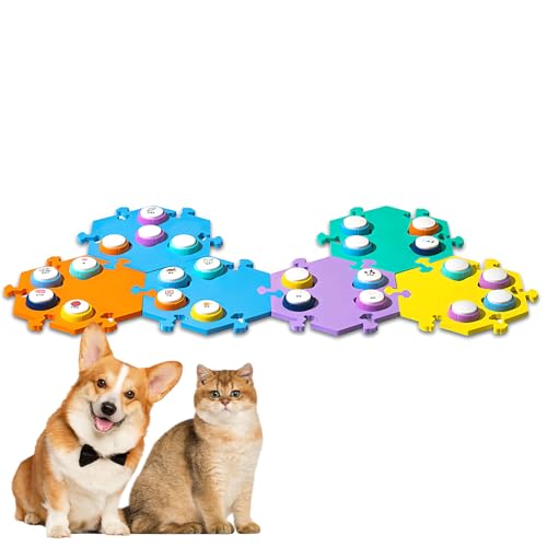 Sprachaufzeichnungstaste Hundetasten für Kommunikation Haustier Training Buzzer Sprachaufzeichnung Taste Wiedergabe Lustiges Geschenk Hunde & Katzen Spielzeug für Büro Zuhause B Sprachaufzeichnungstaste Hundetasten für Kommunikation Haustier Training Buzzer Sprachaufzeichnung Taste Wiedergabe Lustiges Geschenk Hunde & Katzen Spielzeug für Büro Zuhause B von Generisch