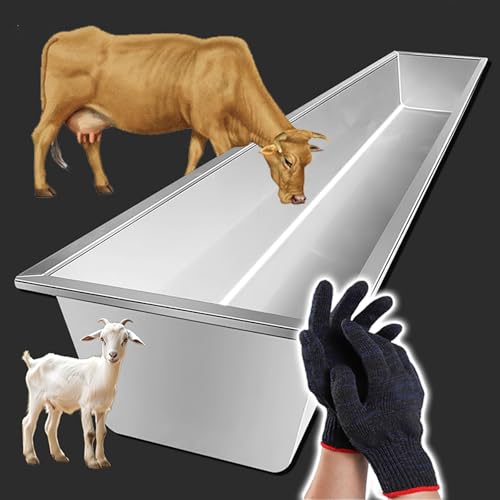 Strapazierfähige, tragbare Futtertrog für Rinder, Pferde, Ziegen, Schweine, wetterfest, kaufest, leicht zu reinigen, Bauernhof-Ausrüstung Strapazierfähige, tragbare Futtertrog für Rinder, Pferde, Ziegen, Schweine, wetterfest, kaufest, leicht zu reinigen, Bauernhof-Ausrüstung von Generisch