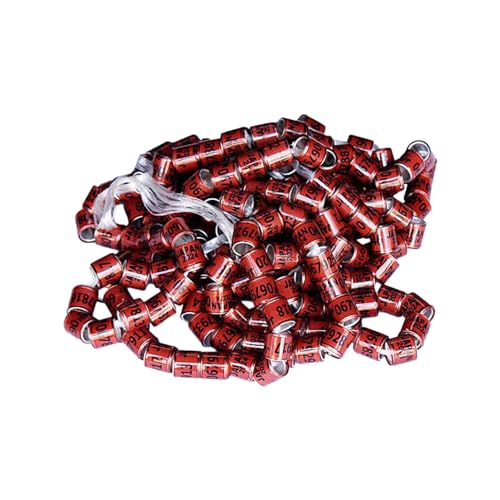 Taubenbeinringe Identifizieren Bänder - Taubenringe Vogel Taube Bänder Taubenfußringe Kunststoff Geflügelbeinringe Für Geflügel Vögel, Hähnchen Beinringe, Multicolor Aluminium Taubenbeinringe Taubenbeinringe Identifizieren Bänder - Taubenringe Vogel Taube Bänder Taubenfußringe Kunststoff Geflügelbeinringe Für Geflügel Vögel, Hähnchen Beinringe, Multicolor Aluminium Taubenbeinringe von Generisch