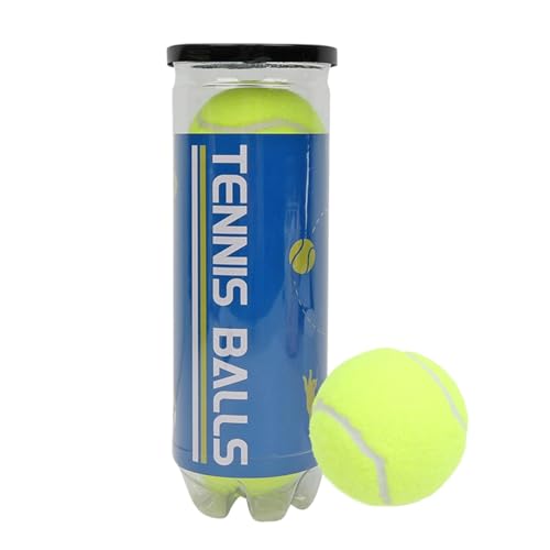 Tennisbälle für Hunde, Welpen -Tennisbälle, 3x unzerstörbarer Tennisbällchen, Outdoor Sports Pet Supply Interactive Welpen Training Spielzeug für Innengarten im Freien im Freien im Freien im Freien Tennisbälle für Hunde, Welpen -Tennisbälle, 3x unzerstörbarer Tennisbällchen, Outdoor Sports Pet Supply Interactive Welpen Training Spielzeug für Innengarten im Freien im Freien im Freien im Freien von Generisch