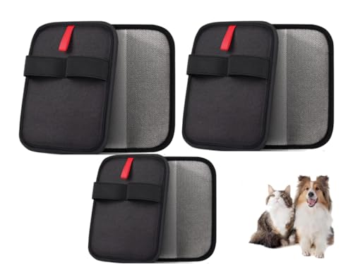 Tierhaarentferner, 1 Stück/2 Stück/3 Stück, wiederverwendbare statische Entfernungshandschuhe, Tierhaare, Reinigungshandschuh zum Waschen, Enthaaren, Fellpflege, für Couch, Möbel, Teppich, Autositz Tierhaarentferner, 1 Stück/2 Stück/3 Stück, wiederverwendbare statische Entfernungshandschuhe, Tierhaare, Reinigungshandschuh zum Waschen, Enthaaren, Fellpflege, für Couch, Möbel, Teppich, Autositz von Generisch
