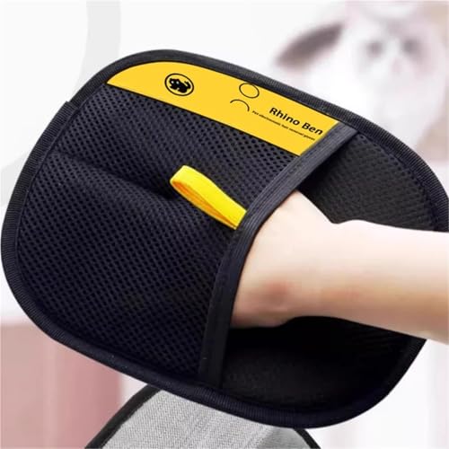 Tierhaarentferner, 2025 Elektrostatische Haarentfernungshandschuhe, Couch, Möbel, Autositz, Haarklebehandschuhe, Teppichkleidung, Haarreinigungsbürste (Upgrade-Stil, 2 Stück) von Generisch