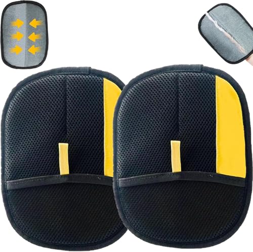 Tierhaarentferner, elektrostatische Handschuhe, wiederverwendbare Katzenpflege-Handschuhe für Couch, Möbel, Teppich, Autositz, 2 Stück Tierhaarentferner, elektrostatische Handschuhe, wiederverwendbare Katzenpflege-Handschuhe für Couch, Möbel, Teppich, Autositz, 2 Stück von Generisch