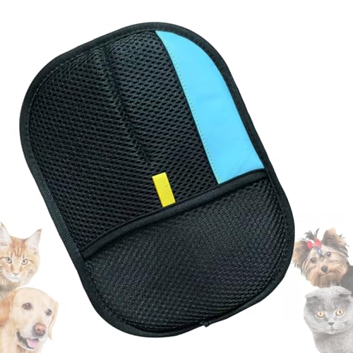Tierhaarentferner Handschuh,Fell Magnet Handschuhe,Fellmagnet Elektrostatischer KatzenhaarentfernerHandschuh,Pet Hair Remover Glove,Fellhandschuhe für Katze Hund,für Reinigung Kleidung,Sofa(H) von Generisch