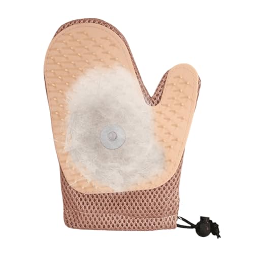 Tierhaarentferner-Handschuhe, 20 x 14 x 3 cm, Haustierpflege-Handschuhe, Stoff, elektrostatischer Tierhaarentferner, Haustier-Reinigungsspray, Handschuh, Haustierbedarf für magnetische Handschuhe für von Generisch