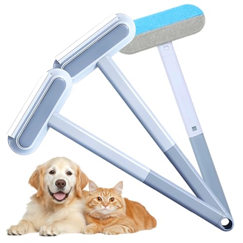Tierhaarentferner Multifunktion Langen Griff, 3 In 1 Pet Hair Remover, Katzenhaarentferner Wiederverwendbar Und Waschbar Für Katzen Und Hunde, Möbel, Kleidung, Teppiche, Außenbereich Tierhaare (2Pcs) Tierhaarentferner Multifunktion Langen Griff, 3 In 1 Pet Hair Remover, Katzenhaarentferner Wiederverwendbar Und Waschbar Für Katzen Und Hunde, Möbel, Kleidung, Teppiche, Außenbereich Tierhaare (2Pcs) von Generisch