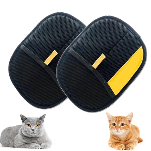 Tierhaarentferner – Tierhaarentfernungshandschuhe | Ausfallhandschuhe für Katzen | statische Entfernung Handschuhe | Haustierpflege-Handschuhe für Katzen und Hunde | Haustier-Entfilzungshandschuhe für Tierhaarentferner – Tierhaarentfernungshandschuhe | Ausfallhandschuhe für Katzen | statische Entfernung Handschuhe | Haustierpflege-Handschuhe für Katzen und Hunde | Haustier-Entfilzungshandschuhe für von Generisch