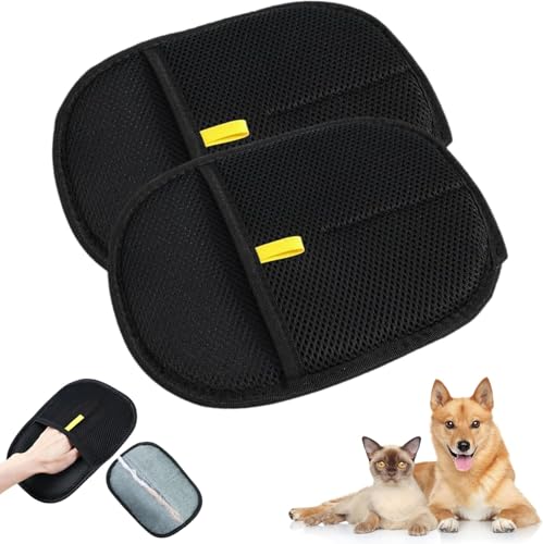 Tierhaarentfernungshandschuh für Katzen&Hunde, 2025 Effiziente Pflegehandschuhe für Tierhaare, Katzenpflegehandschuhe zur Haarentfernung,Pet Hair Remover Glove,Wiederverwendbare Antistatisch (2-PCS) Tierhaarentfernungshandschuh für Katzen&Hunde, 2025 Effiziente Pflegehandschuhe für Tierhaare, Katzenpflegehandschuhe zur Haarentfernung,Pet Hair Remover Glove,Wiederverwendbare Antistatisch (2-PCS) von Generisch