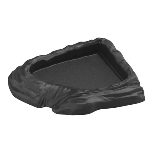 Tortoise Food Dish, Gecko Bath Basin, 6.93x5.71x1.38 inches, Reptile Water Bowl, Decorative Habitat Feeder, Natural Stone Design, Shallow Pet Container, for Bearded Dragons, Snakes, Tanks, Aquariums Tortoise Food Dish, Gecko Bath Basin, 6.93x5.71x1.38 inches, Reptile Water Bowl, Decorative Habitat Feeder, Natural Stone Design, Shallow Pet Container, for Bearded Dragons, Snakes, Tanks, Aquariums von Generisch