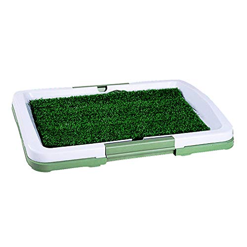 Tragbare Haustier-Grasmatte für Hunde und Katzen, Deodorant, wasserabweisend, schnell trocknend, leicht zu waschen, wiederverwendbar, bissfest, Welpentoiletten-Trainer Tragbare Haustier-Grasmatte für Hunde und Katzen, Deodorant, wasserabweisend, schnell trocknend, leicht zu waschen, wiederverwendbar, bissfest, Welpentoiletten-Trainer von Generisch
