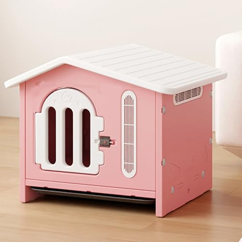 Tragbare Hundebox für den Innen- und Außenbereich, Ganzjahres-Haustierhütte, geeignet für kleine bis mittelgroße Hunde Tragbare Hundebox für den Innen- und Außenbereich, Ganzjahres-Haustierhütte, geeignet für kleine bis mittelgroße Hunde von Generisch