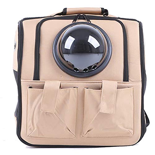 Tragbarer Haustier-Rucksack zum Ausgehen, Rucksack mit großer Kapazität, tragbare Reise-Haustier-Tragetasche, kleine Katzen- und Hunde-Reisetasche, geeignet für Haustier-Tragetasche, genehmigt von von Generisch