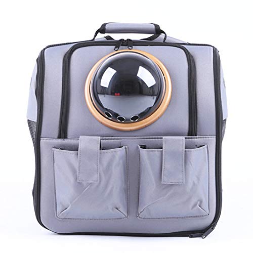 Tragbarer Haustier-Rucksack zum Ausgehen, Rucksack mit großer Kapazität, tragbare Reise-Haustier-Tragetasche, kleine Katzen- und Hunde-Reisetasche, geeignet für Haustier-Tragetasche, genehmigt von von Generisch