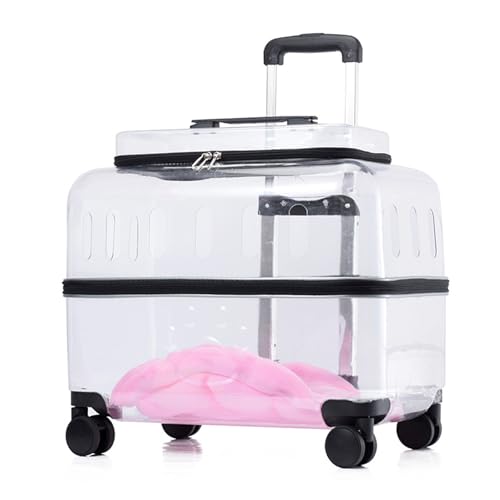 Tragetasche mit Rädern und atmungsaktivem, transparentem Design für Reisen, Wandern und Outdoor-Abenteuer Tragetasche mit Rädern und atmungsaktivem, transparentem Design für Reisen, Wandern und Outdoor-Abenteuer von Generisch