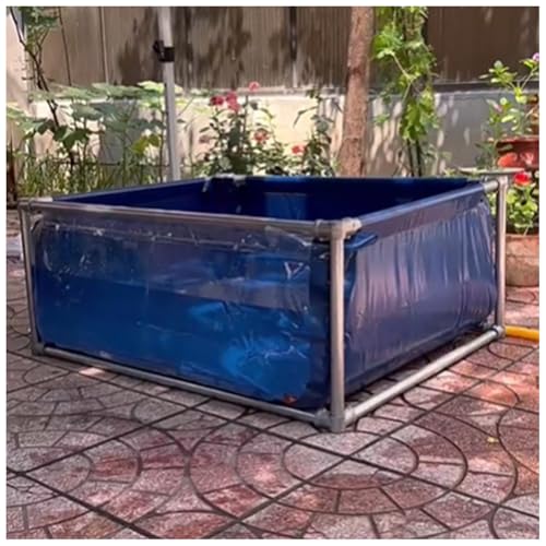 Transparenter faltbarer PVC-Aquarium, langlebiger und tragbarer Fischteich für Outdoor, Indoor, Koi, Schildkrötenhaltung Transparenter faltbarer PVC-Aquarium, langlebiger und tragbarer Fischteich für Outdoor, Indoor, Koi, Schildkrötenhaltung von Generisch