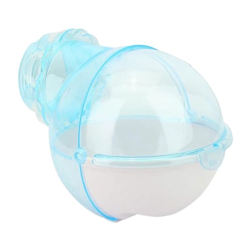Transparentes Hamsterbad mit externer Toilette, kleines Haustierbadezimmer, Saunaraum, Badesandkasten, goldener Bärenbedarf, externer Acrylkäfig Transparentes Hamsterbad mit externer Toilette, kleines Haustierbadezimmer, Saunaraum, Badesandkasten, goldener Bärenbedarf, externer Acrylkäfig von Generisch