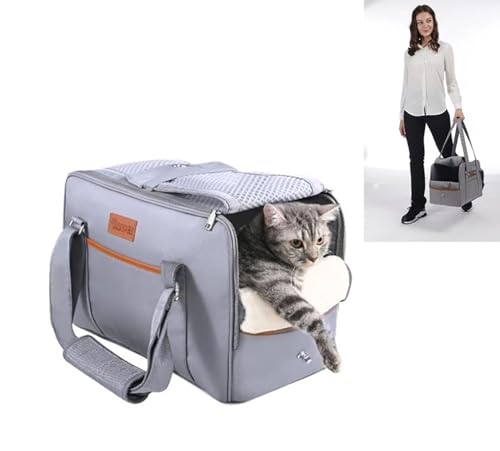 Transporttasche Katze und Kleine Hunde im Auto, Katzentransportbox Katzen Transporttasche von Generisch