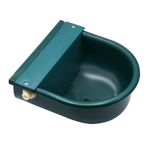 Trinknapf Wasser für Rinder Ziegen, Vieh Trinknapf Wasser Trinknapf Schwimmventil Trinknapf Trinknapf für Kühe Pferde Nutztiere Geflügelfütterung (Dark green) von Generisch