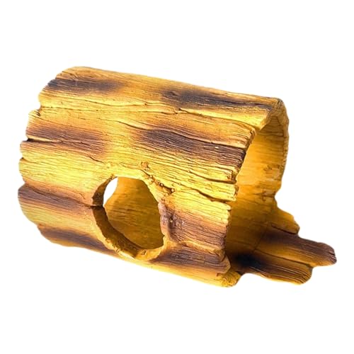 Turtle Cave, Reptile Aquarium Shelter, Resin Climbing, Basking Spot Decor, Fish Tank Habitat Accessory, Lightweight Build, Easy clean, Dry Wet Use, 21×13×11 cm von Generisch