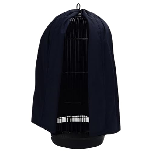 Universal Vogelkäfig Abdeckung Rund Lichtblockierend Einschlafhilfe mit Haken Polyester Käfig Wrap für Papageien Wellensittiche Kleine Vögel Universal Vogelkäfig Abdeckung Rund Lichtblockierend Einschlafhilfe mit Haken Polyester Käfig Wrap für Papageien Wellensittiche Kleine Vögel von Generisch