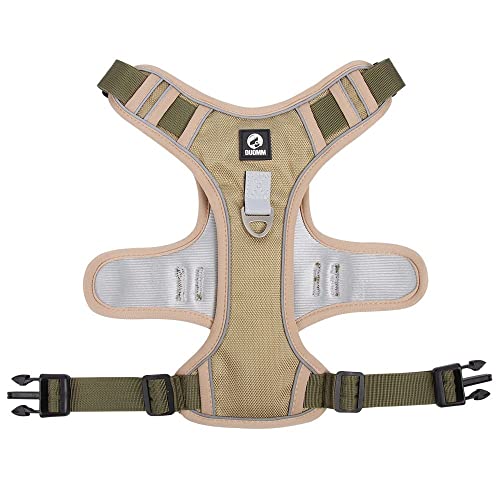 Verstellbares, reflektierendes Oxford-Gewebe, weich gepolstert, leicht zu kontrollierender Griff (XL, Khaki) von Generisch