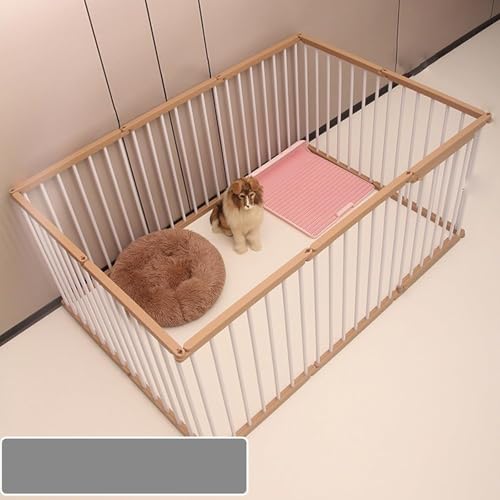 Verstellbares Hunde-Laufgitter, für den Innenbereich, für Flure, Türen und Treppen – ideal für Innenbereich, Hof und Camping Verstellbares Hunde-Laufgitter, für den Innenbereich, für Flure, Türen und Treppen – ideal für Innenbereich, Hof und Camping von Generisch