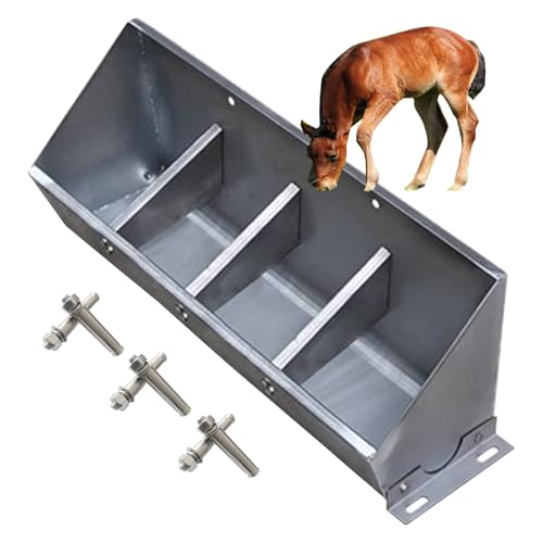 Vieh Heu Feeder und Tränke Set, Edelstahl Hängendes Design für effiziente Fütterung, Ideal für Bauernhof und Hinterhof Tierpflege Vieh Heu Feeder und Tränke Set, Edelstahl Hängendes Design für effiziente Fütterung, Ideal für Bauernhof und Hinterhof Tierpflege von Generisch