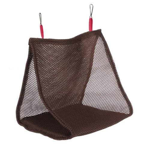 Vogel-Hängematte, Papageienspielzeug, Vogelnesthaus, weiches, atmungsaktives Hängebett für Nymphensittiche und kleines Geflügel, ideal zum Schlafen und Zucht, für drinnen und draußen, Voliere, Garten Vogel-Hängematte, Papageienspielzeug, Vogelnesthaus, weiches, atmungsaktives Hängebett für Nymphensittiche und kleines Geflügel, ideal zum Schlafen und Zucht, für drinnen und draußen, Voliere, Garten von Generisch