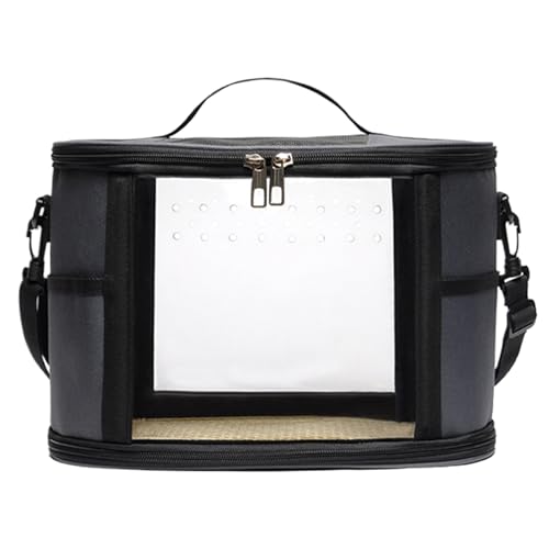 Vogel Transportbox Für Reisen, Atmungsaktive Papageientransporttasche, Schultertasche für Wellensittiche Nymphensittiche Unzertrennliche mit Atmungsaktiver Transportbox Vogel Transportbox Für Reisen, Atmungsaktive Papageientransporttasche, Schultertasche für Wellensittiche Nymphensittiche Unzertrennliche mit Atmungsaktiver Transportbox von Generisch