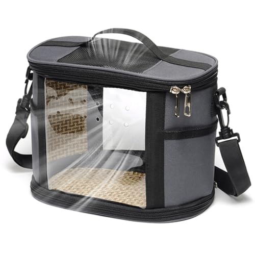 Vogel Transportbox Für Reisen | Tragekäfig Für Sittiche Und Kleinvögel | Schultertasche für Wellensittiche Nymphensittiche Unzertrennliche mit Atmungsaktiver Transportbox Vogel Transportbox Für Reisen | Tragekäfig Für Sittiche Und Kleinvögel | Schultertasche für Wellensittiche Nymphensittiche Unzertrennliche mit Atmungsaktiver Transportbox von Generisch