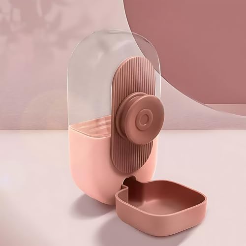 Vogel-Wasserspender für Käfig, transparent, automatischer Vogel-Wasserspender, Papageienfutterspender, Käfigzubehör für Nymphensittiche, Lovebirds und Wellensittiche, hält den Vogelkäfig sauber von Generisch