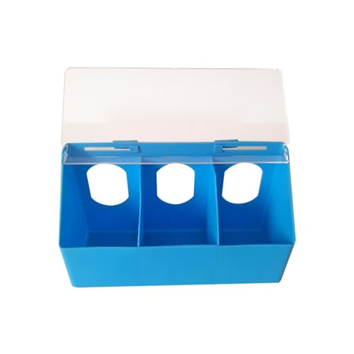 Vogelfutterbox – Hydration Pflege Futter, Wachteln Vogelfutter Fütterung Hängende Box Slot Sanctuary Feeder | Vogelhaus Zubehör Tablett, Pet Feed Bowls, Huhn Wasser Feeder, Taubenfutterspender Zubehör Vogelfutterbox – Hydration Pflege Futter, Wachteln Vogelfutter Fütterung Hängende Box Slot Sanctuary Feeder | Vogelhaus Zubehör Tablett, Pet Feed Bowls, Huhn Wasser Feeder, Taubenfutterspender Zubehör von Generisch