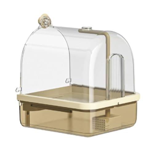 Vogelkäfig Bad | Wellensittich Badestation | Automatische Standvorrichtung Mit Zweifach Funktion Für Spielplatz Voliere Zucht Präsentation Drinnen Draußen Vogelkäfig Bad | Wellensittich Badestation | Automatische Standvorrichtung Mit Zweifach Funktion Für Spielplatz Voliere Zucht Präsentation Drinnen Draußen von Generisch