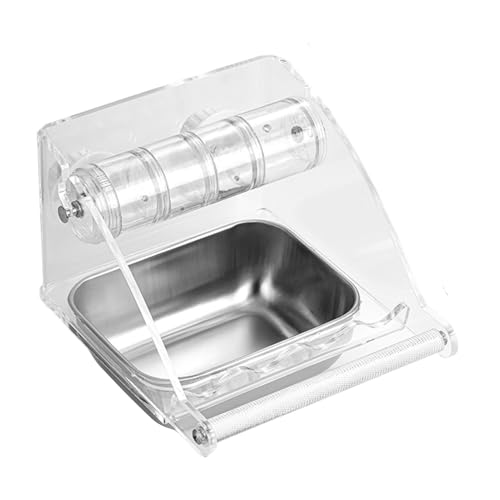 Vogelkäfig-Futterstation mit Sitzstange,Vogelkäfig-Futterstation | Vogelfutternapf mit Sitzstangenständer | Futter- und Bewässerungsnapf für Vögel im Innenbereich mit abnehmbarem Futtersuchspielzeug f Vogelkäfig-Futterstation mit Sitzstange,Vogelkäfig-Futterstation | Vogelfutternapf mit Sitzstangenständer | Futter- und Bewässerungsnapf für Vögel im Innenbereich mit abnehmbarem Futtersuchspielzeug f von Generisch