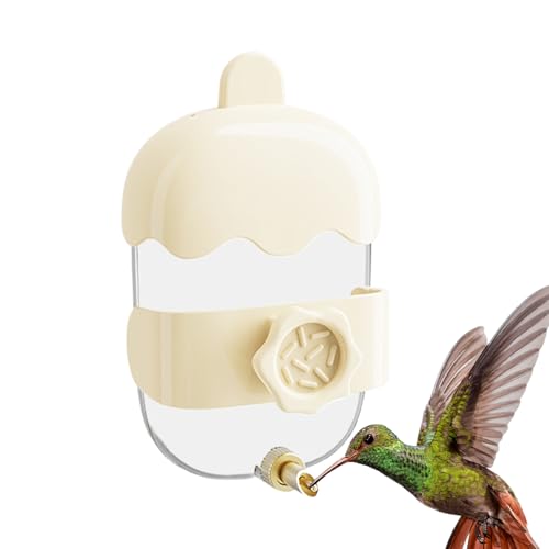 Vogelkäfig Wasserspender | Trinkflasche Mit Tropfsicherung - Käfigzubehör Für Wellensittiche Nymphensittiche Kanarienvögel Und Andere Ziervögel von Generisch