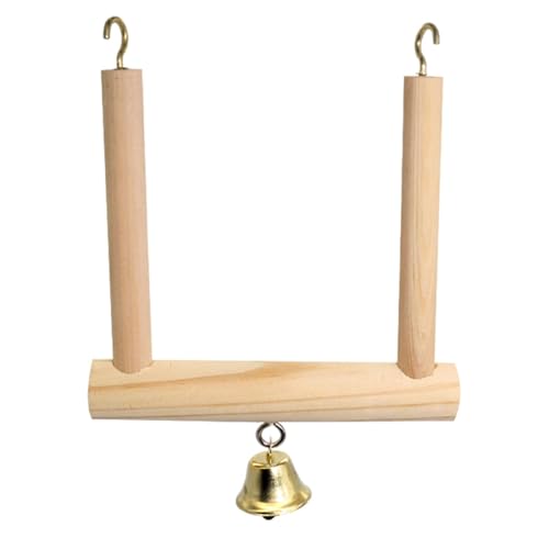 Vogelschaukel – Papageienschaukel | Wellensittichschaukel | Nymphensittichspielzeug für Käfig | -Sitzstangen | Käfigspielzeug | Papageienkäfig Spielständer Holz Vogel Spielen Fitnessstudio Vogelschaukel – Papageienschaukel | Wellensittichschaukel | Nymphensittichspielzeug für Käfig | -Sitzstangen | Käfigspielzeug | Papageienkäfig Spielständer Holz Vogel Spielen Fitnessstudio von Generisch