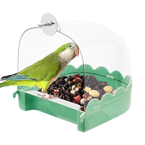 Vogeltränke für Nymphensittiche, Vogeltränke für Nymphensittiche, Geräumige Duschbadewanne für Sittiche, Multifunktions-Reinigungsbedarf für Haustiere, Vogelkäfig-Zubehör, klare Badewanne für Vögel, w Vogeltränke für Nymphensittiche, Vogeltränke für Nymphensittiche, Geräumige Duschbadewanne für Sittiche, Multifunktions-Reinigungsbedarf für Haustiere, Vogelkäfig-Zubehör, klare Badewanne für Vögel, w von Generisch