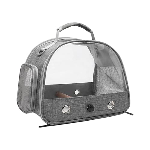 Vogeltragetasche – Reise-Vogel-Rucksackkäfig, Vogel-Reiserucksack Käfig | Sittich Barsch Tragetasche, Haustier Transparent Atmungsaktiv Reisekäfig für Vögel, kleine Haustiere, Hamster, Kaninchen, Vogeltragetasche – Reise-Vogel-Rucksackkäfig, Vogel-Reiserucksack Käfig | Sittich Barsch Tragetasche, Haustier Transparent Atmungsaktiv Reisekäfig für Vögel, kleine Haustiere, Hamster, Kaninchen, von Generisch