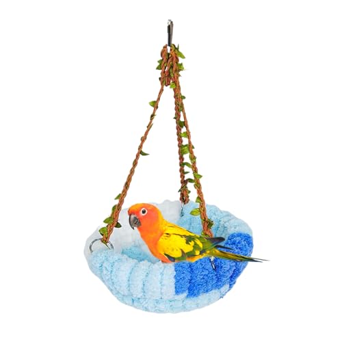 Warmes Wellensittich Bett Plüsch Vogel Hängematte Für Käfig Zubehör Schlafen Nisten Spielen Verstecken Winter Voliere Heimdekoration Warmes Wellensittich Bett Plüsch Vogel Hängematte Für Käfig Zubehör Schlafen Nisten Spielen Verstecken Winter Voliere Heimdekoration von Generisch