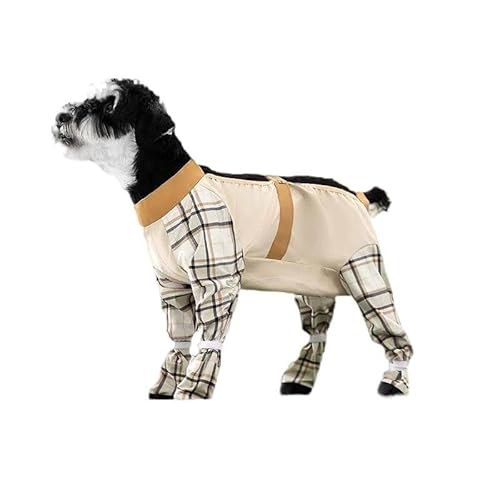 Wasserdichte Hundehose mit verstellbarem Bauchschutz – schmutz-/staubdichte Beinabdeckungen für kleine/mittelgroße Hunde und Katzen, atmungsaktives Gewebe, Outdoor-Allwetter-Haustier-Schutzausrüstung Wasserdichte Hundehose mit verstellbarem Bauchschutz – schmutz-/staubdichte Beinabdeckungen für kleine/mittelgroße Hunde und Katzen, atmungsaktives Gewebe, Outdoor-Allwetter-Haustier-Schutzausrüstung von Generisch