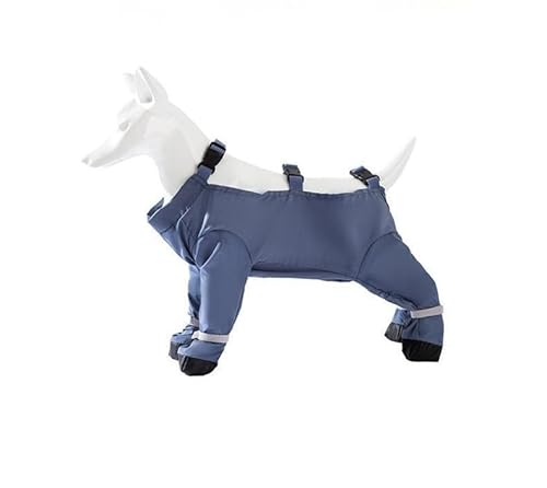 Wasserdichte Hundehose mit verstellbarem Bauchschutz – schmutz-/staubdichte Beinabdeckungen für kleine/mittelgroße Hunde und Katzen, atmungsaktives Gewebe, Outdoor-Allwetter-Haustier-Schutzausrüstung Wasserdichte Hundehose mit verstellbarem Bauchschutz – schmutz-/staubdichte Beinabdeckungen für kleine/mittelgroße Hunde und Katzen, atmungsaktives Gewebe, Outdoor-Allwetter-Haustier-Schutzausrüstung von Generisch