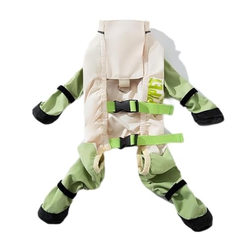Wasserdichte Hundehose mit verstellbarem Bauchschutz – schmutz-/staubdichte Beinabdeckungen für kleine/mittelgroße Hunde und Katzen, atmungsaktives Gewebe, Outdoor-Allwetter-Haustier-Schutzausrüstung Wasserdichte Hundehose mit verstellbarem Bauchschutz – schmutz-/staubdichte Beinabdeckungen für kleine/mittelgroße Hunde und Katzen, atmungsaktives Gewebe, Outdoor-Allwetter-Haustier-Schutzausrüstung von Generisch