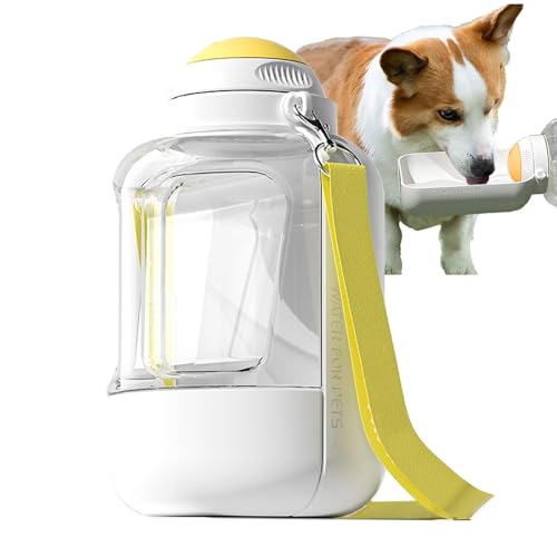 Wasserflasche für Hunde,Hundewasserflasche | Auslaufsichere Hundewasserflasche in Lebensmittelqualität mit großem Fassungsvermögen,Multifunktionaler Wasserspender, innovative Trinkflasche für Camping, Wasserflasche für Hunde,Hundewasserflasche | Auslaufsichere Hundewasserflasche in Lebensmittelqualität mit großem Fassungsvermögen,Multifunktionaler Wasserspender, innovative Trinkflasche für Camping, von Generisch