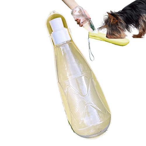 Wasserflaschenspender für Hunde, Wasserspender für Haustiere | 450 ml Hundetrinkwasserflaschenspender | Auslaufsicherer Haustier-Trinkbecher für Spaziergänge im Freien, zum Wandern beim Camping von Generisch