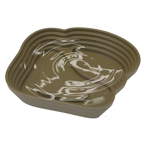 Wasserschale für Schildkröten, Wasserschale für Reptilien | Tragbare Futterschale für Reptilien, Ornament für Aquarien, Zubehör für Schildkröten, Schlangenwasser für Schlange, Tart Wasserschale für Schildkröten, Wasserschale für Reptilien | Tragbare Futterschale für Reptilien, Ornament für Aquarien, Zubehör für Schildkröten, Schlangenwasser für Schlange, Tart von Generisch