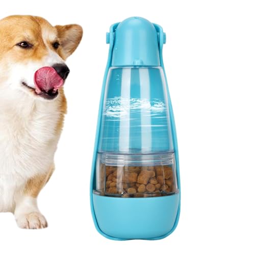 Wasserspender Trinknapf Flaschen | Faltbare Katze Reise Trinkflasche Schüssel | Tragbare Hund Wasserflasche | Haustier Outdoor Trinkbecher zum Ausgehen und Reisen Wasserspender Trinknapf Flaschen | Faltbare Katze Reise Trinkflasche Schüssel | Tragbare Hund Wasserflasche | Haustier Outdoor Trinkbecher zum Ausgehen und Reisen von Generisch