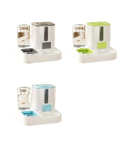 Wasserspender für Hunde, Katze, automatischer Futterspender für Haustiere (1) von Generisch