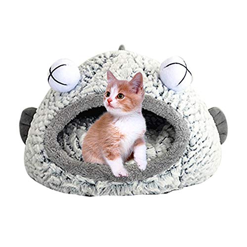 Weiches Katzenbett für kleine Hunde, bequemes Haustierbett, Welpenkissen, Hundehütte, tragbar, warm, Haustierkorb, Zubehör, waschbar Weiches Katzenbett für kleine Hunde, bequemes Haustierbett, Welpenkissen, Hundehütte, tragbar, warm, Haustierkorb, Zubehör, waschbar von Generisch