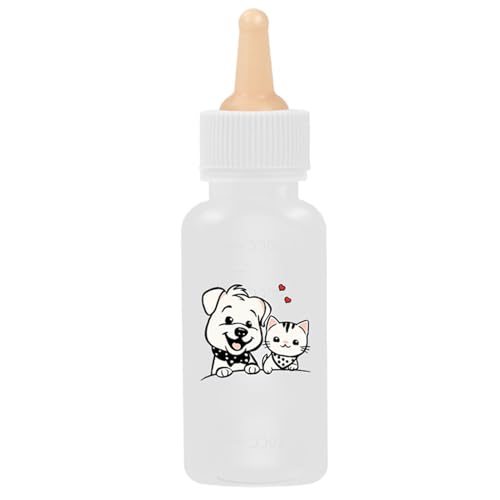Welpenpflegeflaschen, Kätzchen -Fütterungsflasche - Katzenflaschen für Kätzchen - Kleine Welpenfutterautomaten, tragbare Fütterungs- und Wasserversorgung für alle Kätzchenrassen Welpenpflegeflaschen, Kätzchen -Fütterungsflasche - Katzenflaschen für Kätzchen - Kleine Welpenfutterautomaten, tragbare Fütterungs- und Wasserversorgung für alle Kätzchenrassen von Generisch