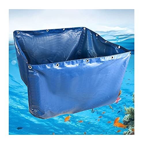 XJJUN Fischteich aus Segeltuch zur Wasserspeicherung – verdickter, faltbarer, tragbarer Tank für die Landwirtschaft von Garnelen und Hydrokulturpflanzen – temporärer wasserdichter Haltetank XJJUN Fischteich aus Segeltuch zur Wasserspeicherung – verdickter, faltbarer, tragbarer Tank für die Landwirtschaft von Garnelen und Hydrokulturpflanzen – temporärer wasserdichter Haltetank von Generisch